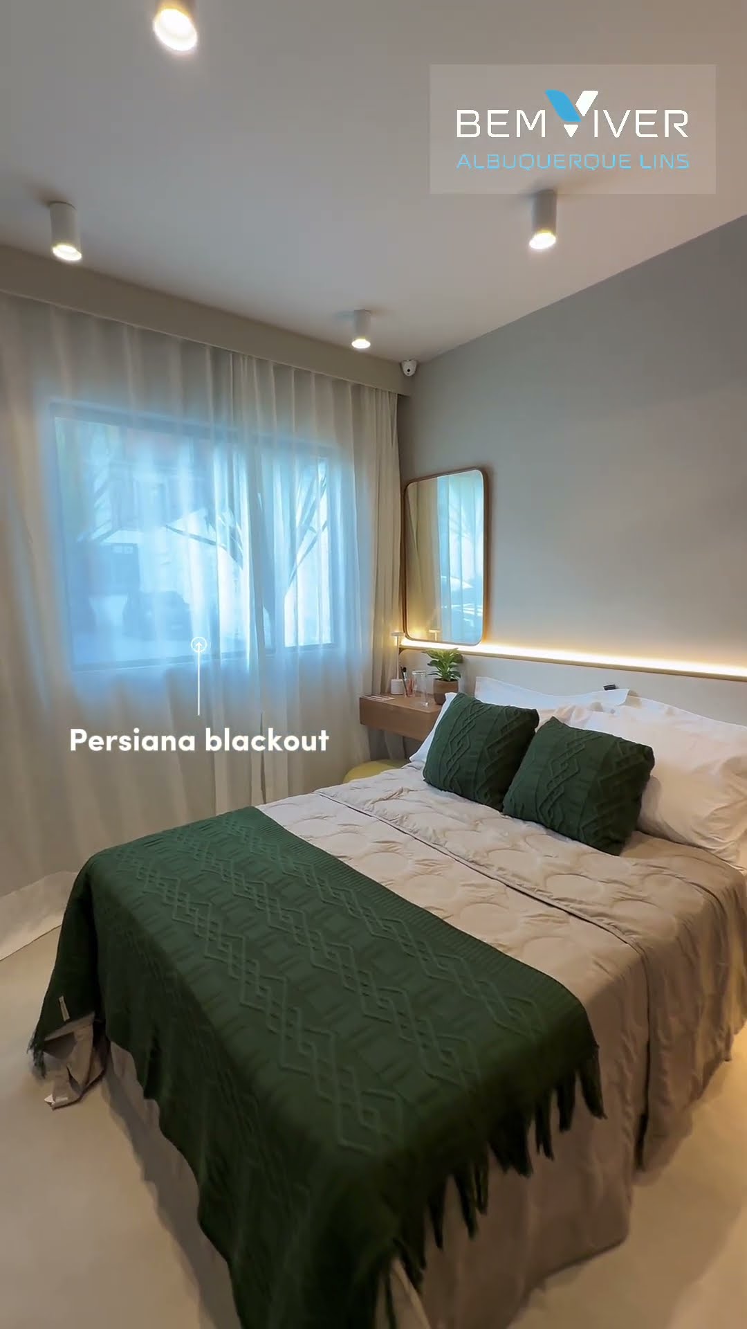 Tour pelo Decorado de 34m² | Bem Viver Albuquerque Lins | Magik JC