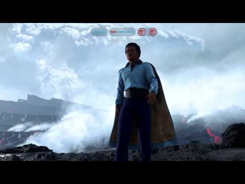 Star Wars Battlefront - Lando's Unlimited Power Blast Glitch | take down both AT-AT's in 2 rounds!