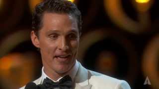 Video trailer för Matthew McConaughey winning Best Actor | 86th Oscars (2014)