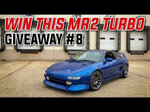 PRIME DRIVEN Giveaway #8 - Viper Blue GEN4 powered Toyota MR2 Turbo!