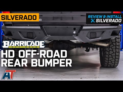 2014-2018 Silverado 1500 Barricade HD Off-Road Rear Bumper Review & Install