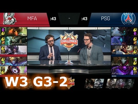 Paris Saint-Germain vs Misfits Academy | Game 2 S7 EUCS Spring 2017 Week 3 | PSG vs MFA G2