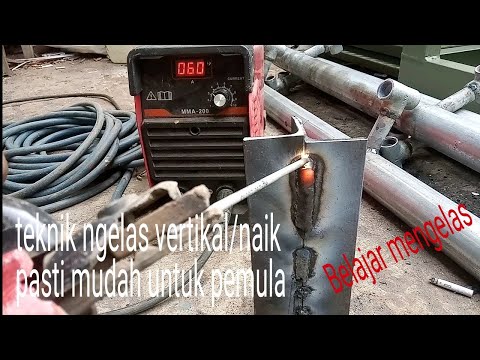 how to weld vertically