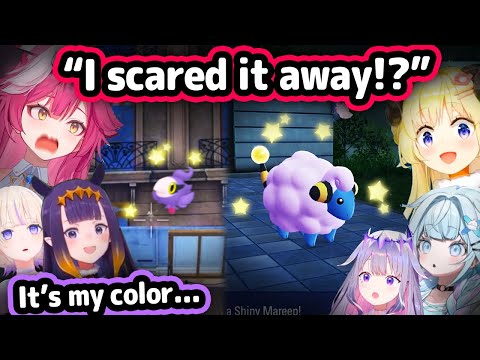 Hologirls' Reactions To Finding Shiny Pokemon Is Too Cute【Hololive】