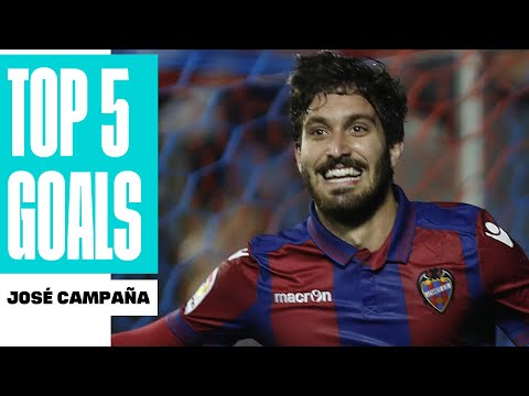 TOP GOLES José Campaña con el Levante UD