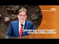 Veel ophef na 'nazitweet' Van Houwelingen (FvD) over minister Kuipers: 'Echt waardeloos'