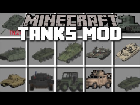 Minecraft TANKS MOD / FIGHT AND SURVIVE THE EVIL VILLAGERS!! Minecraft