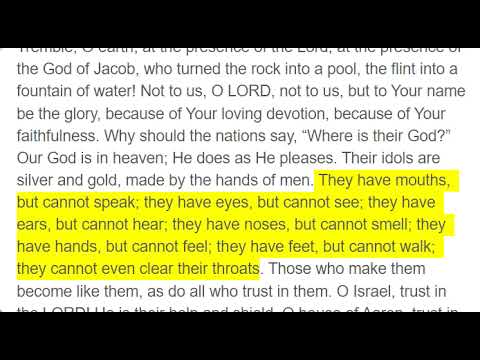 Day 235, Psalm 113 - 115; 1 Corinthians 6