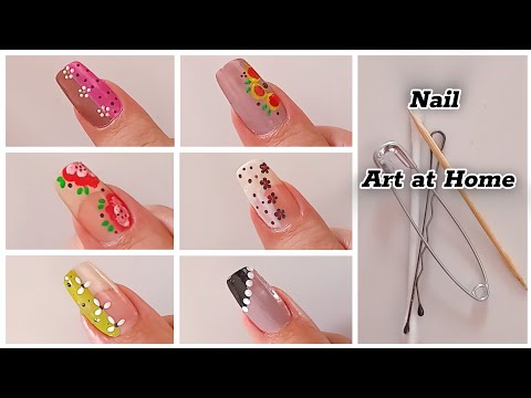 diseños de uñas ❤️🥀 uñas 2024 tendencias || uñas decoradas – Easy Nail Art At Home 🏡