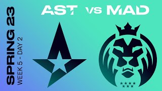 LEC Spring Split 2023 - W5D2  - AST vs MAD - BO3