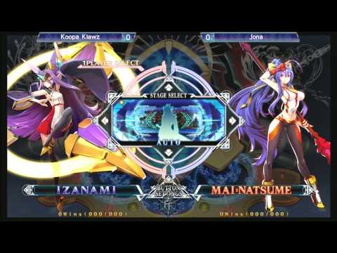 BlazBlue Central Fiction:  Frosty Faustings IX Day 2 - Top 8 Finals