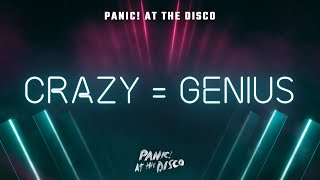 Crazy = Genius [New Single] | Panic! At The Disco | Gameplay | Beat Saber