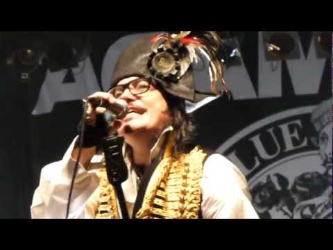 Adam Ant - Press Darlings (live at Portsmouth Pyramids Centre UK - 9/11/2012)