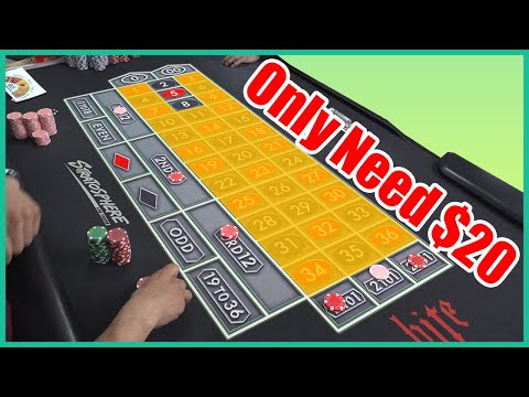 Make $1525 with $20 - Roulette Strategy