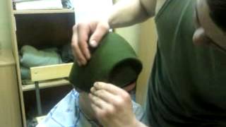 Как сделать берет капелька со швами