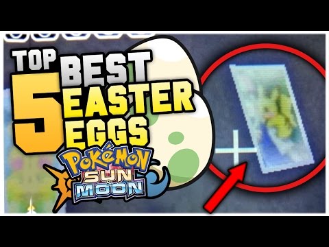 Top 5 BEST Easter Eggs You Missed In Pokemon Sun And Moon
