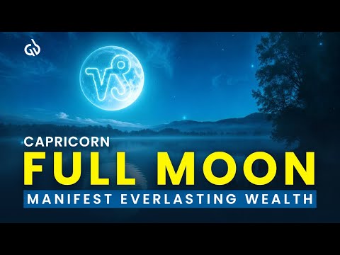 Full Moon in Capricorn (777Hz): Manifest Everlasting Wealth & Financial Prosperity