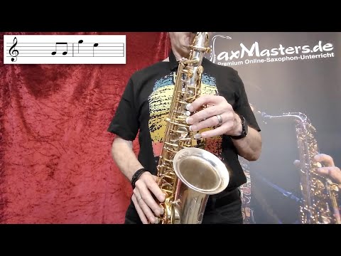 "Happy Birthday" - ganz einfach & leicht erklärt (C-Dur) mit oder ohne Noten (Saxophon Praxis Tipps)