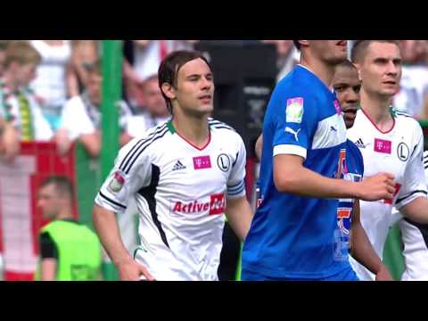 Legia Warszawa - Lech Poznań 1:0 | SKRÓT | Ekstraklasa 2012/13 | 27. Kolejka