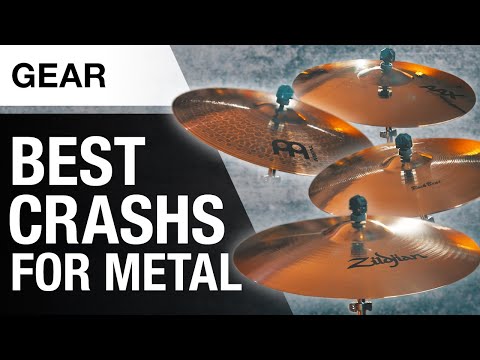 Best Crashs for Heavy Rock and Metal | Cymbal Comparison | Thomann