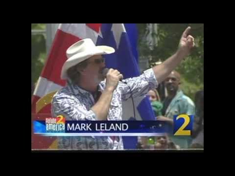 Mark Leland performs 