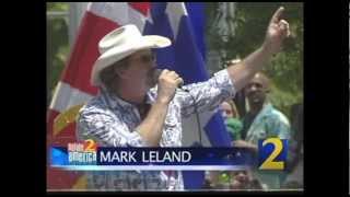 Mark Leland performs 
