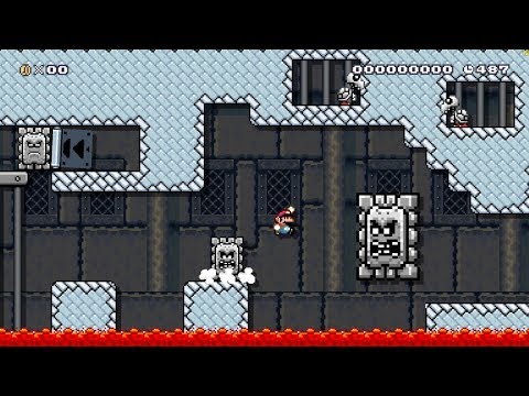 Super Mario Maker 2 - Dry Bone Prison Run - By ReD-RuGeR