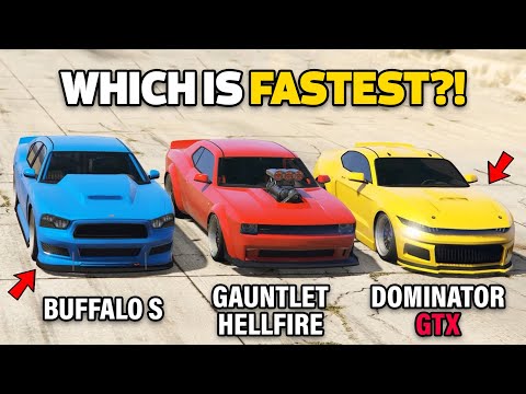 Steam Community :: Video :: GTA 5 ONLINE - GAUNTLET HELLFIRE VS BUFFALO S VS DOMINATOR GTX (WHICH IS FASTEST?) Steam Community :: Video :: Gta 5 Online - Gauntlet Hellfire Vs Buffalo S Vs Dominator Gtx (Which Is Fastest?)