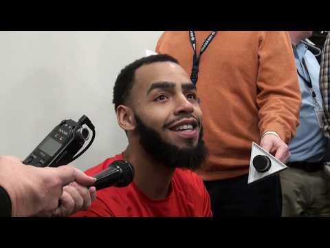Maryland Basketball Eric Ayala presser 12/04/2019 v Notre Dame