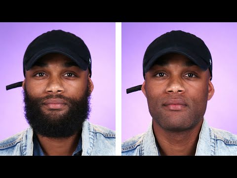 Bearded Men Try Going Clean-Shaven