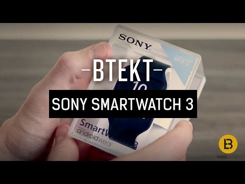 Sony SmartWatch 3 unboxing video