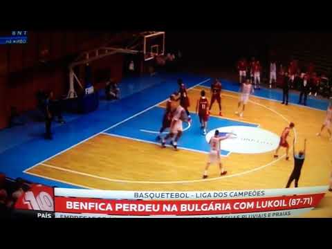Basquetebol: Lukoil Academic 87 - 71 SL BENFICA