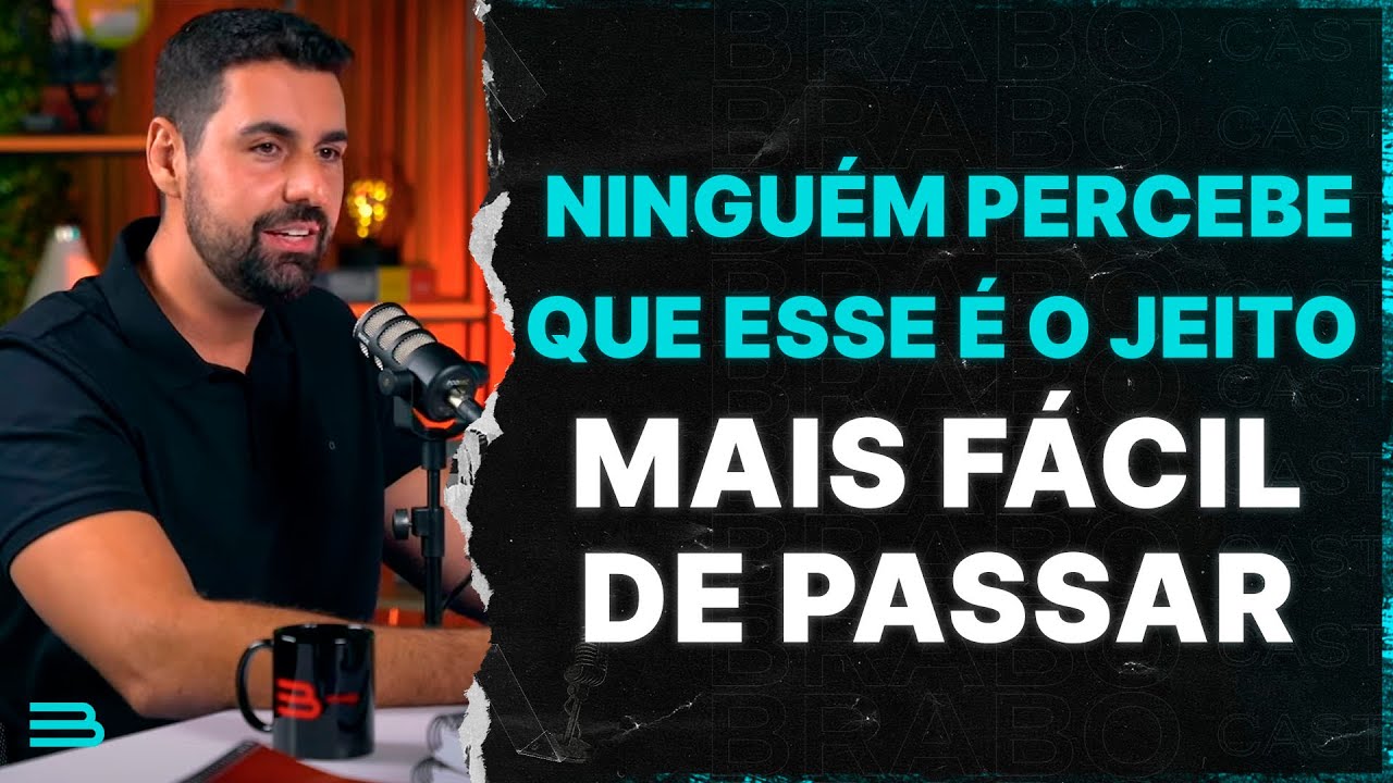 COMO PASSAR EM CONCURSO PÚBLICO? MAIS FÁCIL E RÁPIDO QUE ESSE JEITO, NÃO EXISTE