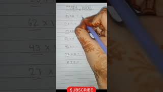 Math Hacks 😎!!#shorts #shortsfeed #viralsong #dilpechalaichuriya #trending
