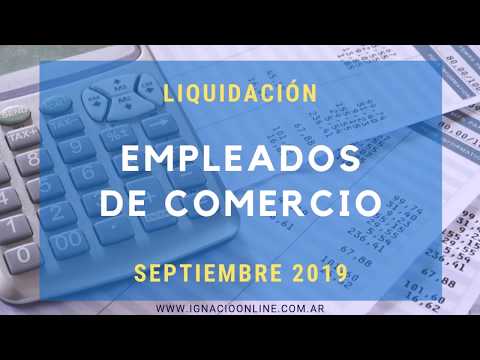 Empleados de Comercio Liquidación Septiembre 2019