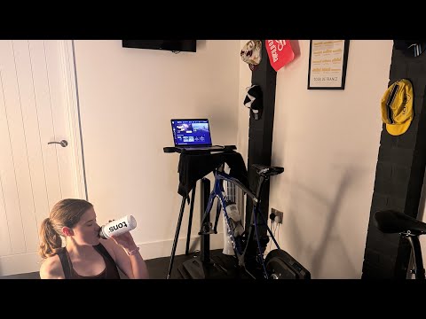 NEW TACX ALPINE | TRYING OUT A NEW INDOOR TRAINING SET UP