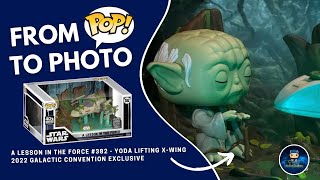 Star Wars Funko Pop! A Lesson In The Force 382 - Yoda Lifting X Wing Short