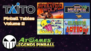 A Look At Taito Pinball Tables Volume 2