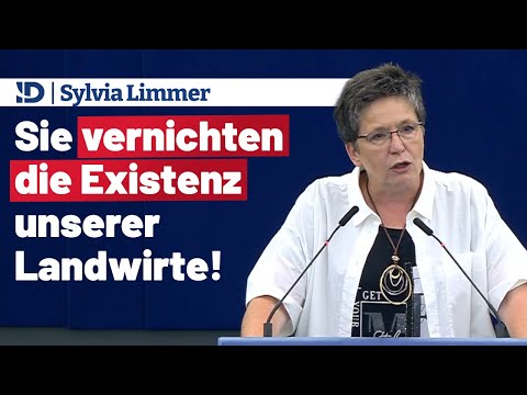 𝐒𝐲𝐥𝐯𝐢𝐚 𝐋𝐢𝐦𝐦𝐞𝐫 ▶️ Sie vernichten die Existenz unserer Landwirte!