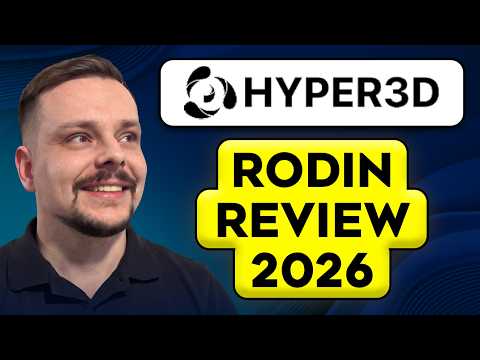 Thumbnail: Rodin AI Review by Hyper3D AI 2026 - Does It Actually Deliver?