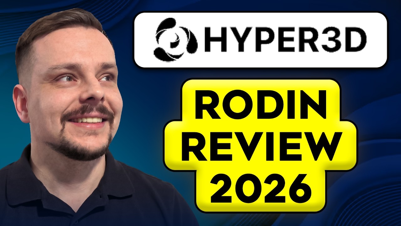 Rodin AI Review (by Hyper3D AI) - 2026 | Does It Actually Deliver? video thumbnail