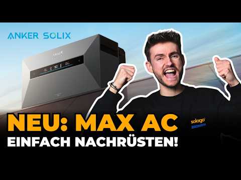 Anker SOLIX Solarbank Max AC inkl. Smart Meter mit Speicheroption Video