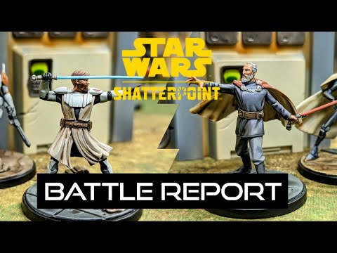 Star Wars Shatterpoint Battle Report Episode 2 Republic vs. Separatists