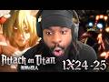 HE WENT PURE RAGE MODE Attack On Titan 1x24 1x25