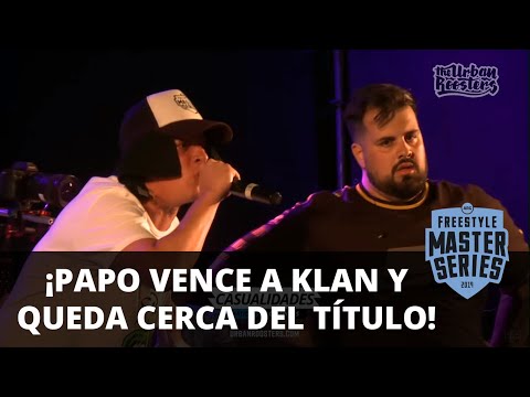 ¡PAPO VENCE A KLAN Y ES CANDIDATO! - FMS ARGENTINA J8 2019