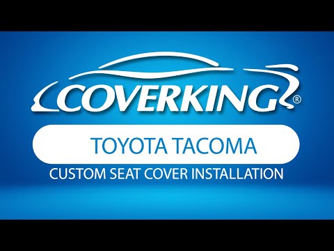 How to Install 2005-2009 Toyota Tacoma Custom Seat Covers | COVERKING®