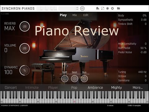 VSL Synchron Pianos REVIEW (+ 3 new pieces, Tango, Waltz, Song)