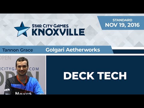 SCGKNOX: Deck Tech - Golgari Aetherworks with Tannon Grace | Standard