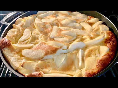 Delicious And Easy To Make - One Pan Apple Pancake