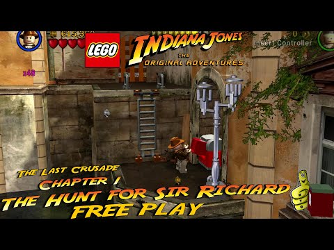 Lego Indiana Jones: The Last Crusade Chap 1 / The Hunt for Sir Richard FREE PLAY - HTG